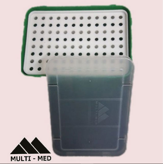 رک سر سمپلر کریستالی 10 میکرولیتر (96 خانه) Multi-Med