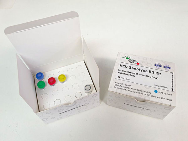 کیت تعیین ژنوتایپ ویروس هپاتیت ث نوین ژن - HCV Gen Type RG Kit