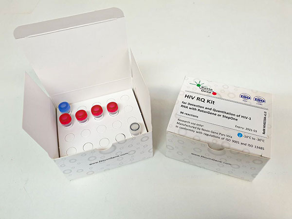 کیت تشخیص و کمیت سنجی ویروس HIV-1 RNA نوین ژن - HIV RQ Kit