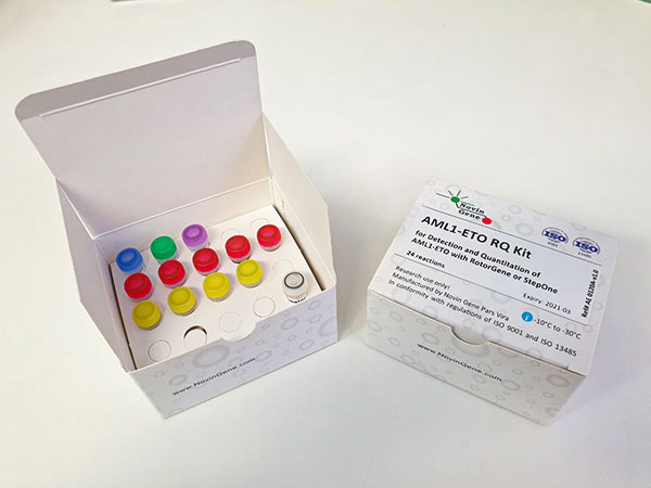 کیت تشخیص و کمیت سنجی رونویسی AML1-ETO نوین ژن - AML1-ETO RQ Kit