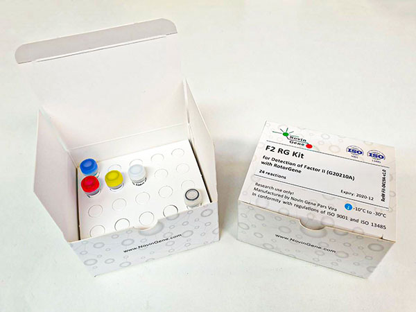 کیت تعیین جهش پروترومبین یا  فاکتور دو (G20210A) نوین ژن - Factor II RG Kit