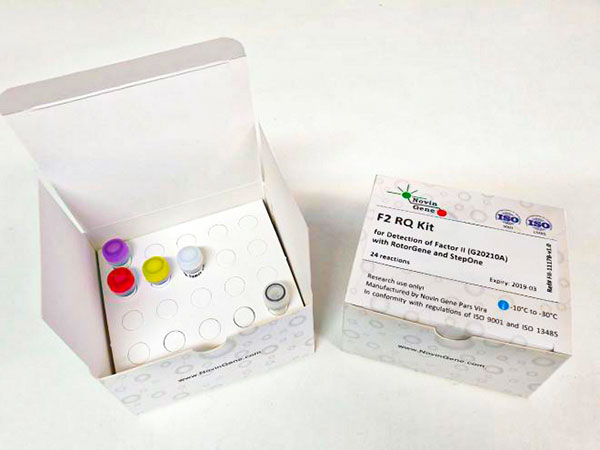 کیت تعیین جهش پروترومبین یا  فاکتور دو (G20210A) نوین ژن - Factor II RQ Kit