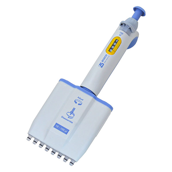 سمپلرهای متغیر 8 و 12 کاناله بوئکو آلمان 5 تا 300 لاندا سری BOECO GP Series Pipettes  -  GP