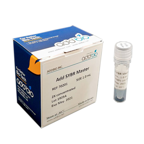 کیت مسترمیکس ریل تایم پی سی آر Add SYBR Master (2x conc.) محصول AddBio