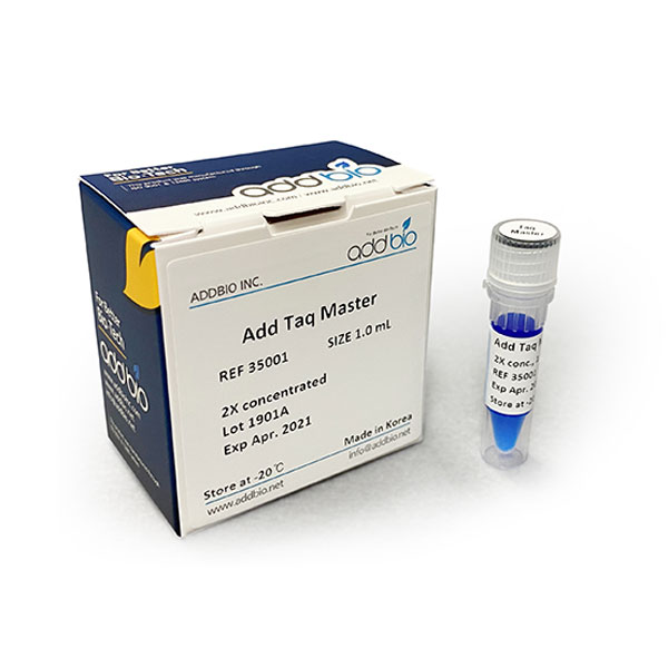 کیت مسترمیکس PCR با غلظت 2 برابر محصول کمپانی Add Taq Master (2x Conc.)  -  AddBio