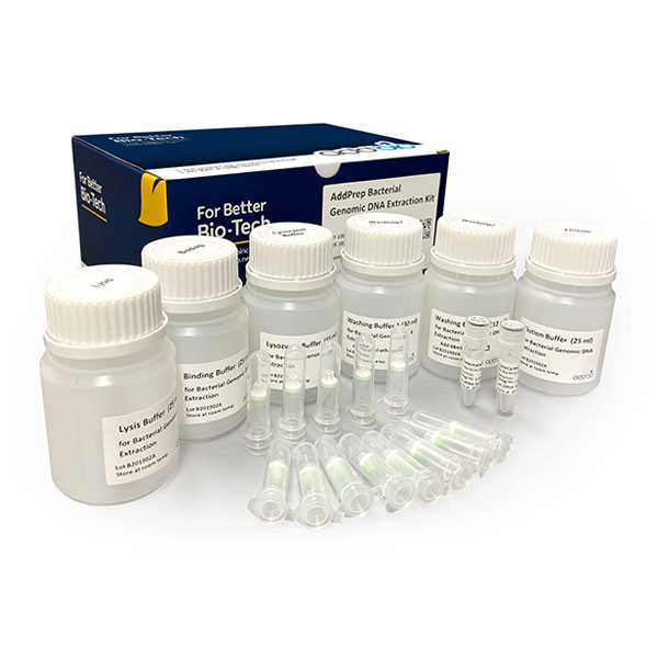 کیت 100 تستی استخراج DNA ژنومی باکتریایی Addprep محصول AddBio