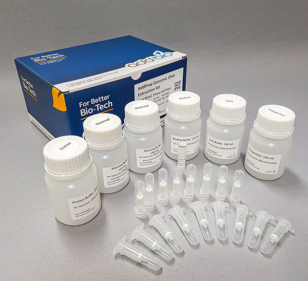 کیت 100 تستی استخراج DNA ژنومی AddPrep محصول AddBio