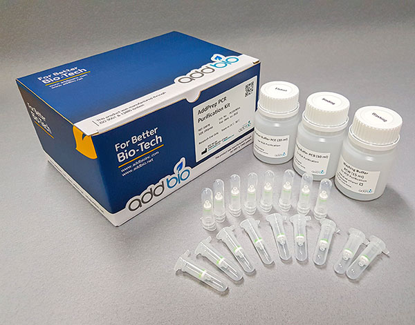کیت 100 تستی خالص سازی DNA از محصول پی سی آر و مخلوط واکنش AddPrep محصول AddBio