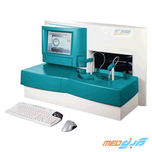 اتوآنالایزر بیوشیمی بایوتکنیکا مدل BT3000 Plus ریفربیشد - (Refurbished) Biotecnica BT3000 Plus Chemistry Analyzer