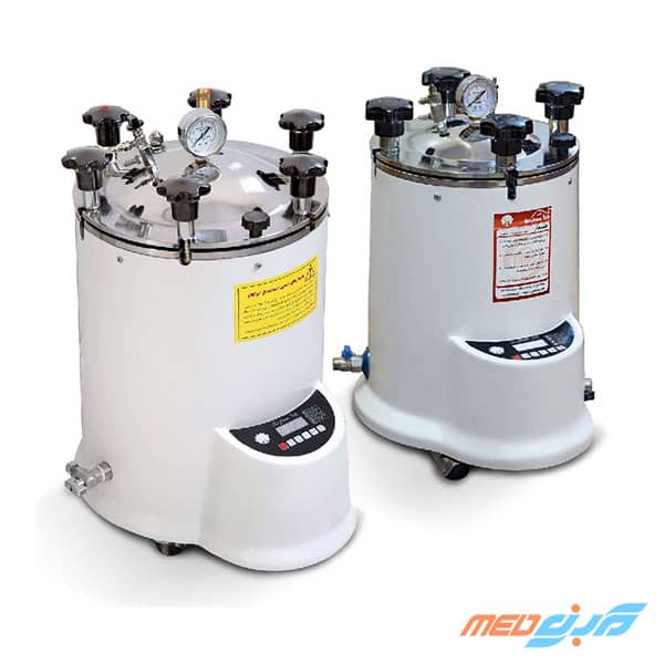 اتوکلاو 10 و 25 لیتری آزمایشگاهی ساخت ایران