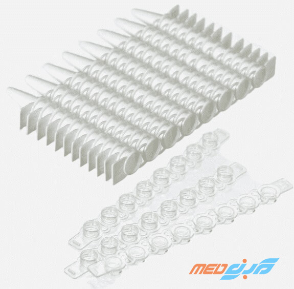 Real Time  Strip LightCycler 8-Tube (White) - استریپ ریل تایم مدل LightCycler 8-Tube (White)