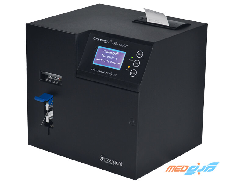 الکترولیت آنالایزر  Convergent مدل Convergent Convergys® ISE comfort Electrolyte Analyzer -Convergys® ISE comfort
