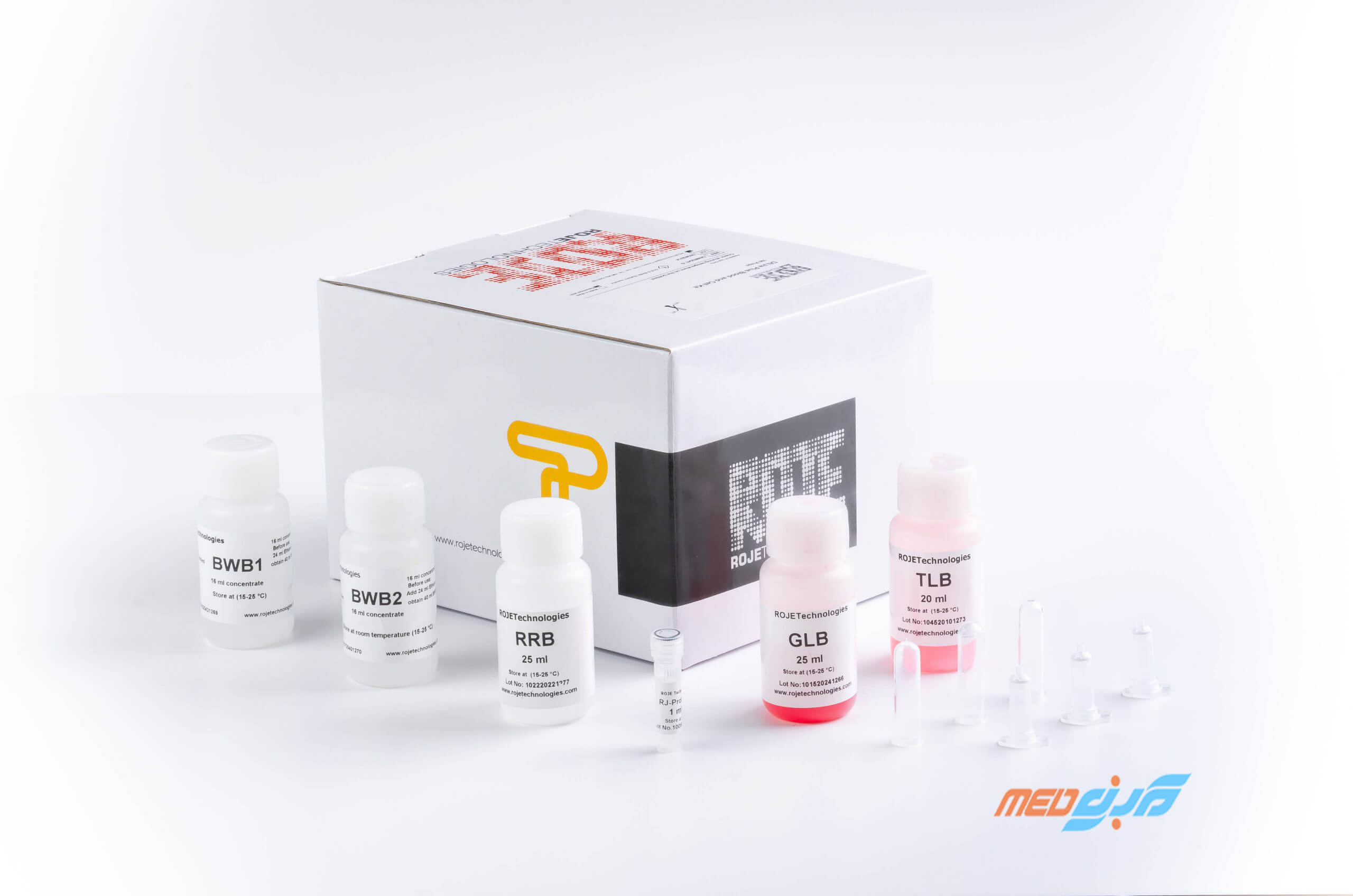 کیت استخراج DNA سیلیکا ROJE DNall Plus | استخراج سریع و خالص DNA ژنومی از خون، بافت و سلول