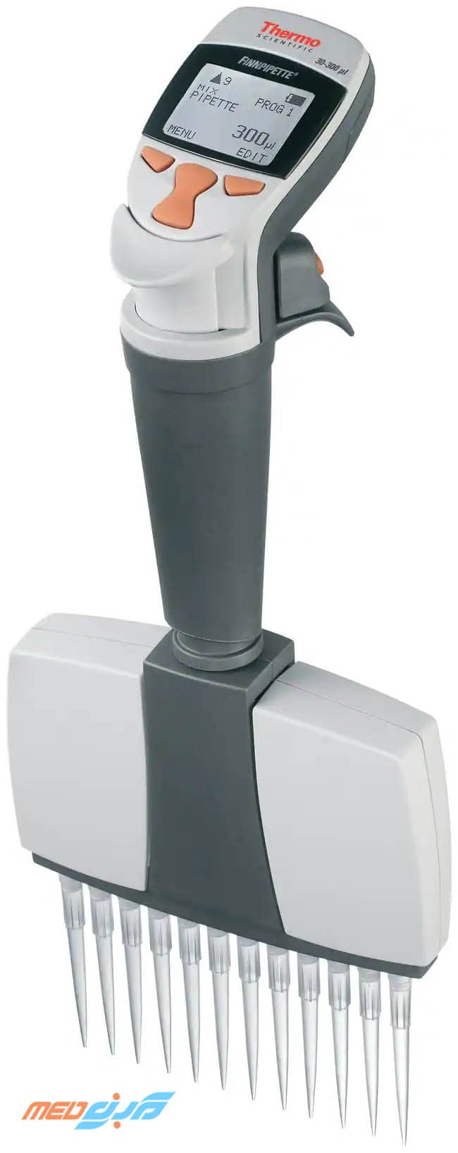 سمپلر 12 کاناله Thermo Fisher Sientisic مدل  Finnpipette™ Novus Multichannel Pipettes -  Finnpipette™ Novus