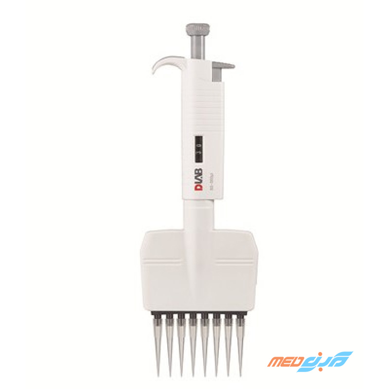 سمپلر ۸ کاناله DLAB MicroPette Plus – دقیق و سبک | خرید تجهیزات آزمایشگاهی