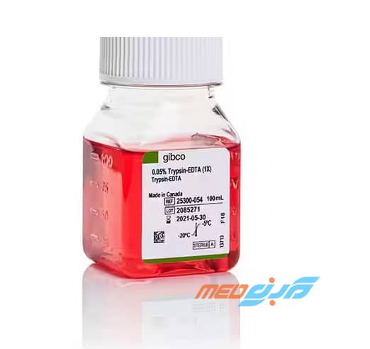 محیط کشت Trypsin-EDTA 0.05% برند Gibco Trypsin-EDTA 0.05% -  Gibco