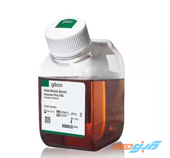 محیط کشت FBS (Fetal Bovine Serum) گیبکو - Gibco Fetal Bovine Serum (FBS) Premium Plus