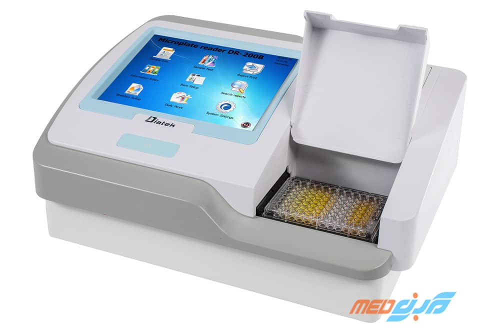میکروپلیت الایزا ریدر Diatek مدل  Diatek Microplate reader DR-200B - DR-200B