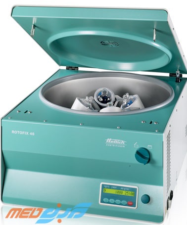 سانتریفیوژ ساده و هیتردار HETTICH مدل HETTICH Centrifuge - ROTOFIX 46
