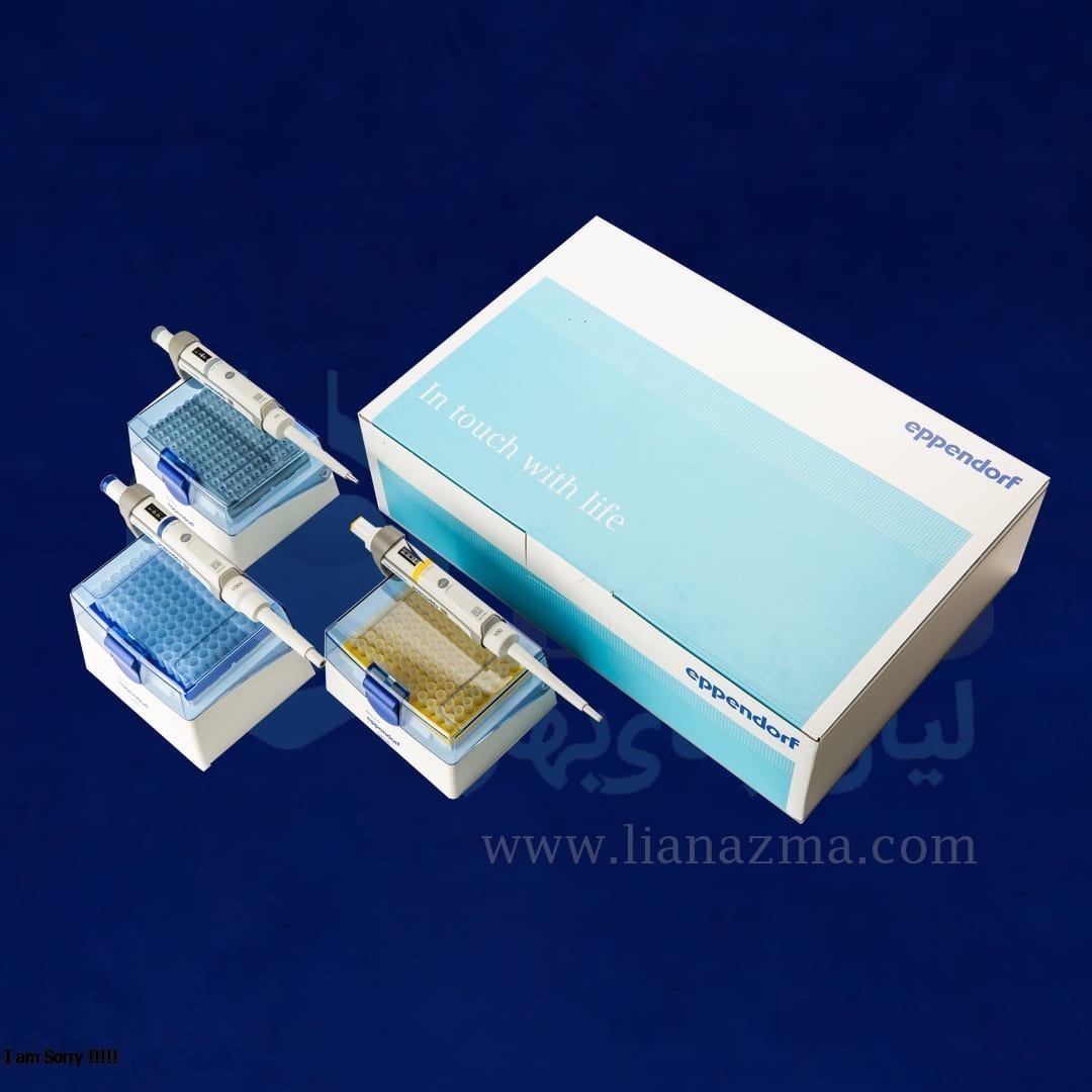 ست سه عددی سمپلر تک کاناله متغییر اپندورف آلمان مدل Eppendorf Variable Single Channel Sampler Model Research Plus - Research Plus