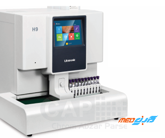 دستگاه آنالیز هموگلوبین HPLC کمپانی لایفوترونیک مدل Lifotronic Hemoglobin Analyzer (HPLC) H9 - H9