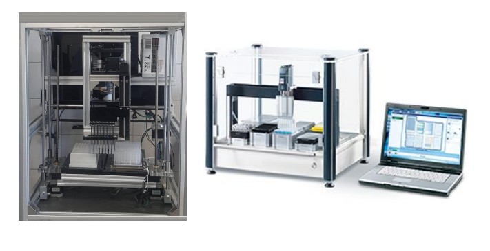 ربات انتقال مایعات- Pipetting robot Liquid Handing Station