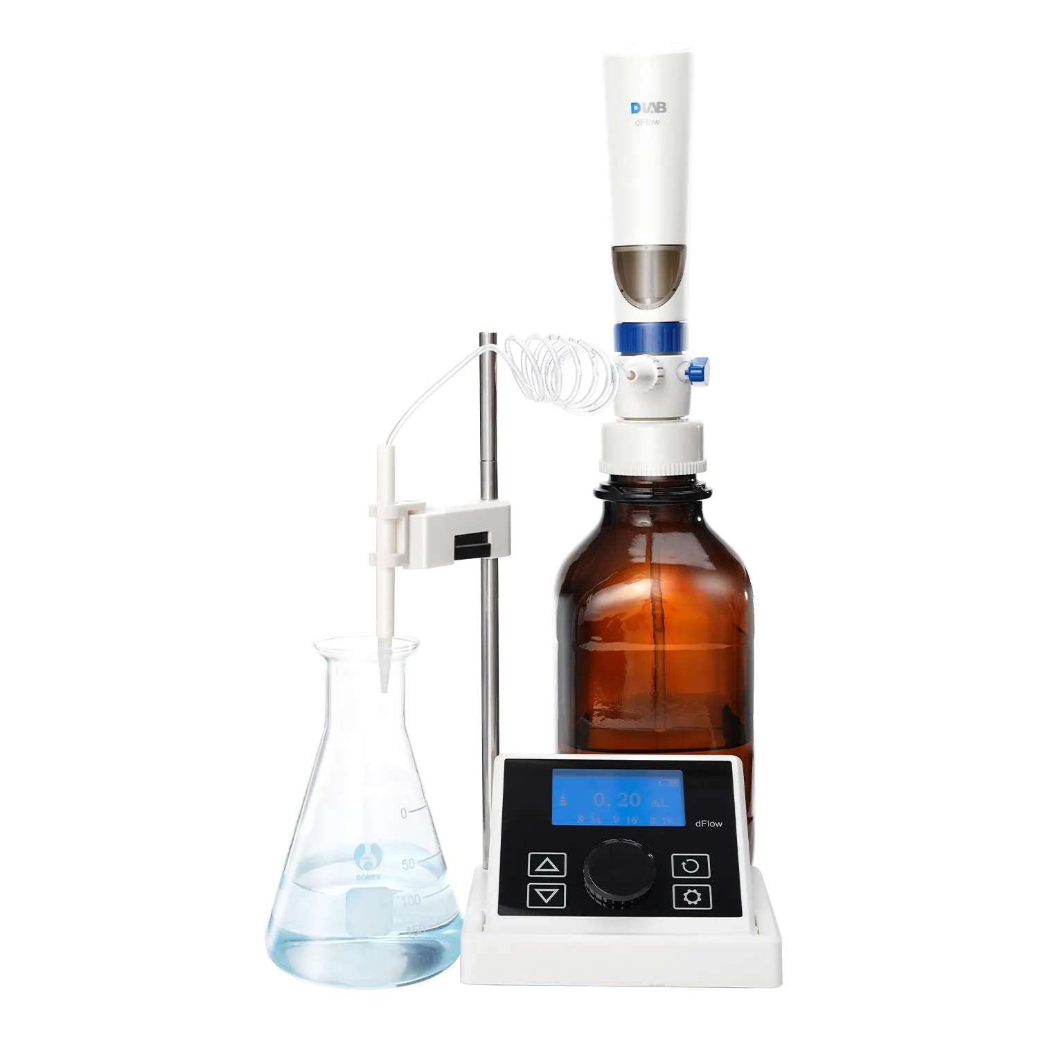 دیسپنسر الکترونیکی دی لب- dflow Electronic BottleTop Dispenser