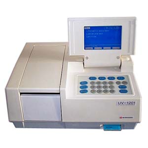 خرید اسپکتروفوتومتر UV-1201 شیمادزو - قیمت، مشخصات و آنالیز سریع نمونه‌ها